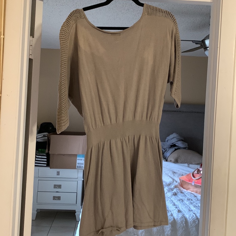 Tan Express Dress - Picture 5 of 6